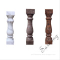 Hand carved marble balustrade granite baluster and railing for balcony